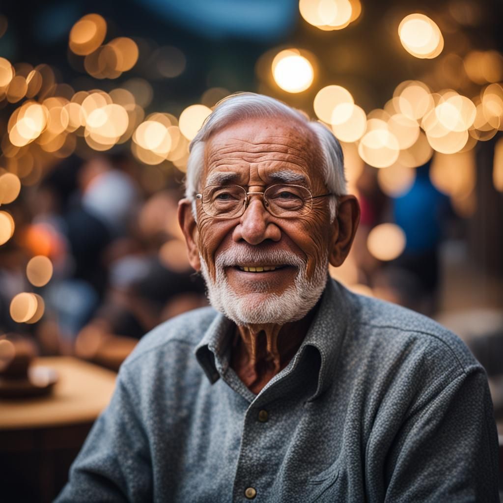 Pensioner's Joy: Life in Retirement, Professional Photograph...