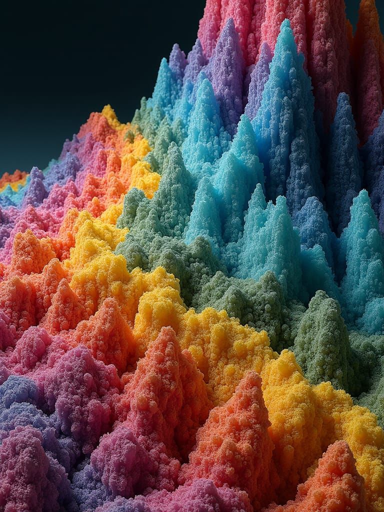 Topographical Suprareal Freestanding Grapheme Olivine Techno...