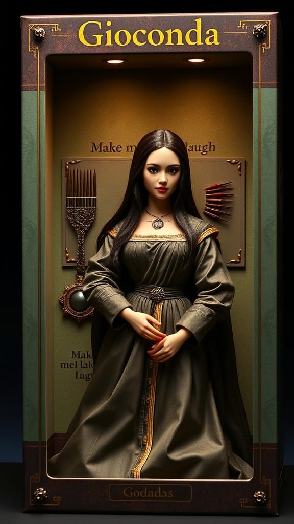Gioconda Action Figure in Luxury Collector's Box