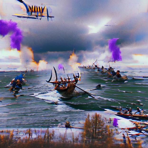 Viking Warriors Prepare for War