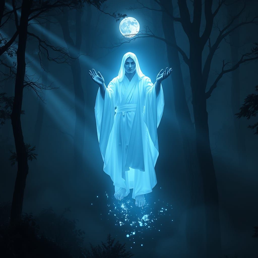 Serenity Embodied in Ethereal Form