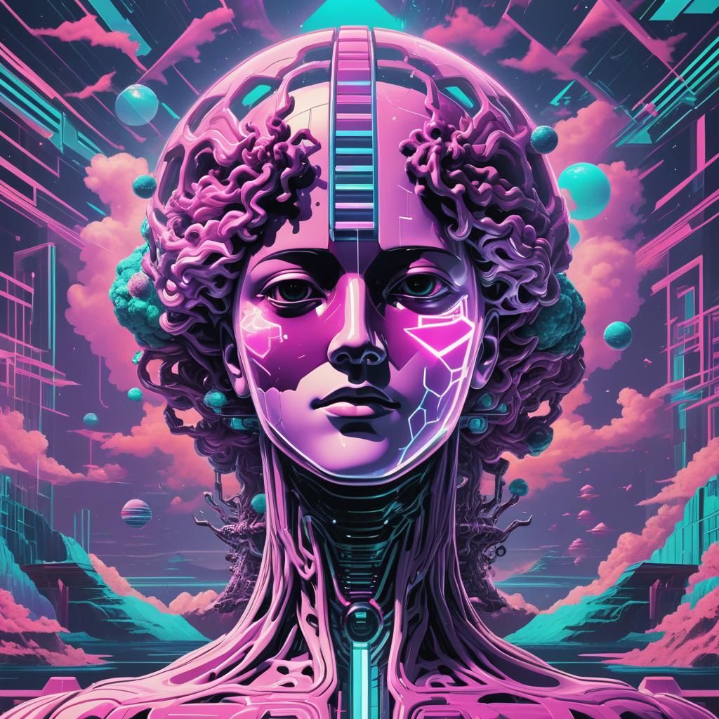 Vaporwave Quantum Hivemind Equilibrium