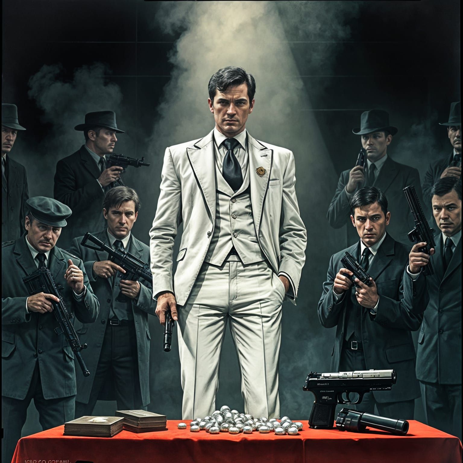 Tony Montana: Mafia Boss with Cocaine Army