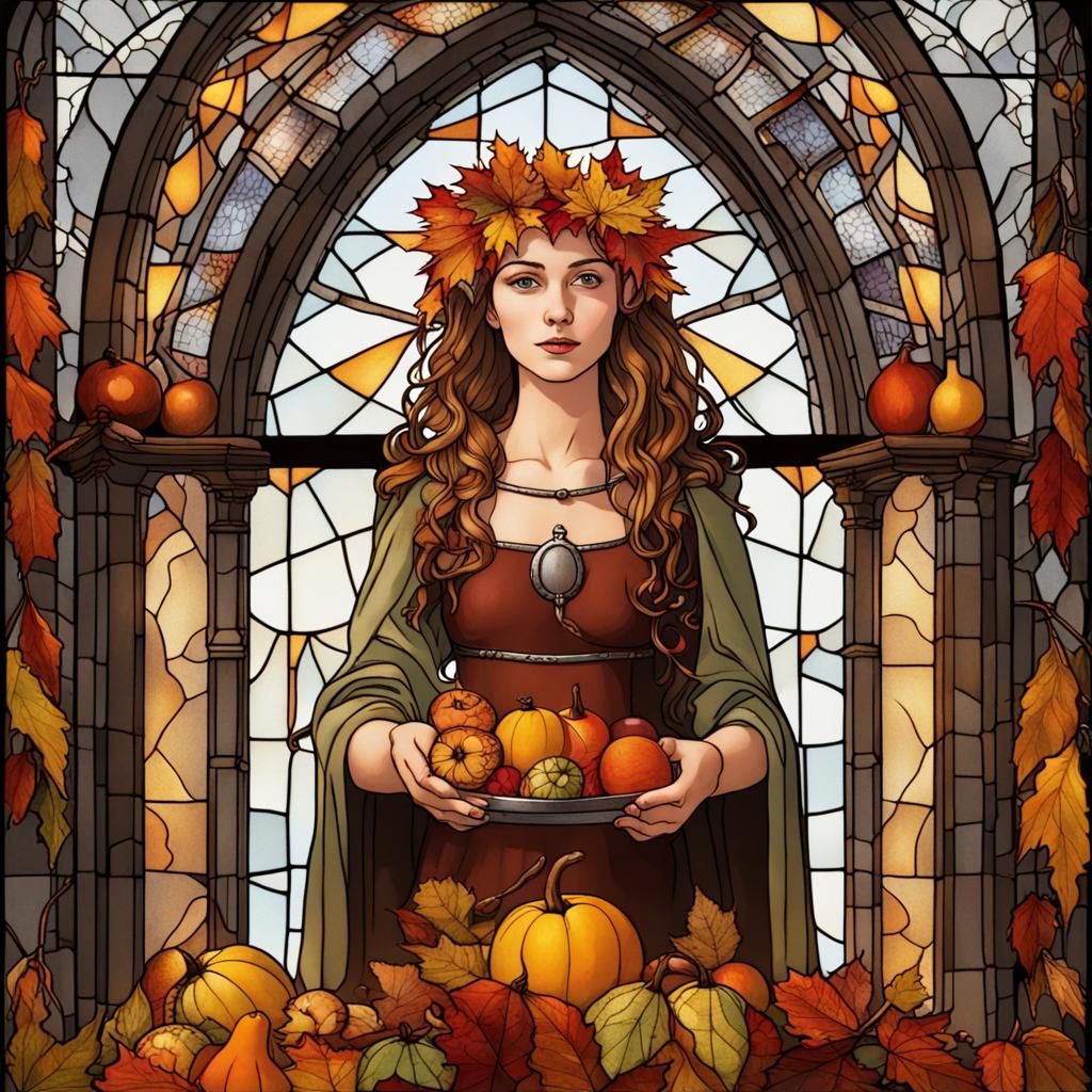 Pagan goddess of Autumn