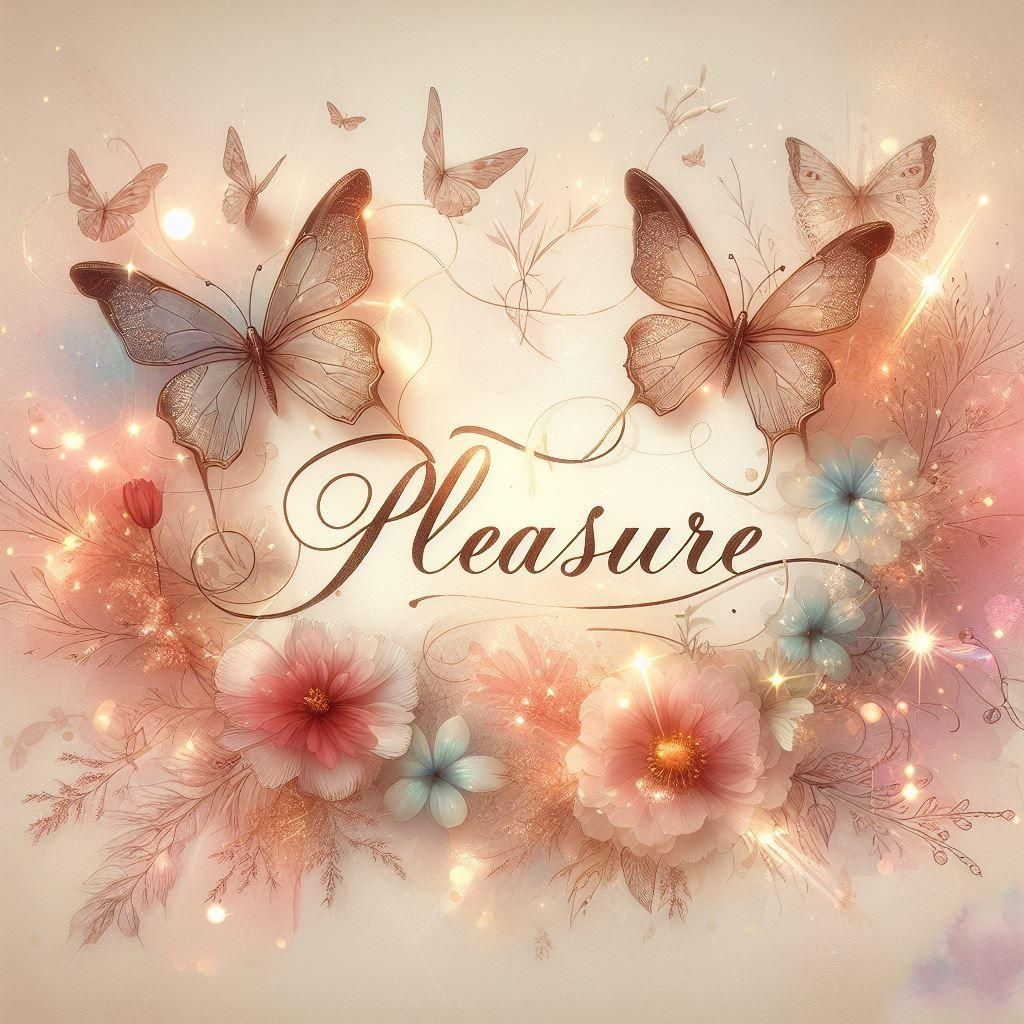 Elegant Calligraphy with Butterflies and Watercolor Florals