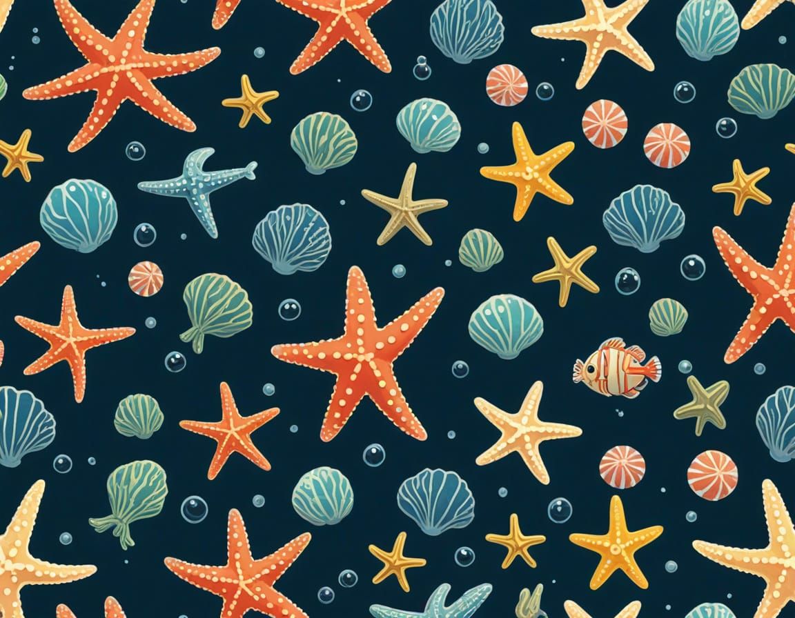 Studio Ghibli Starfish Under the Sea