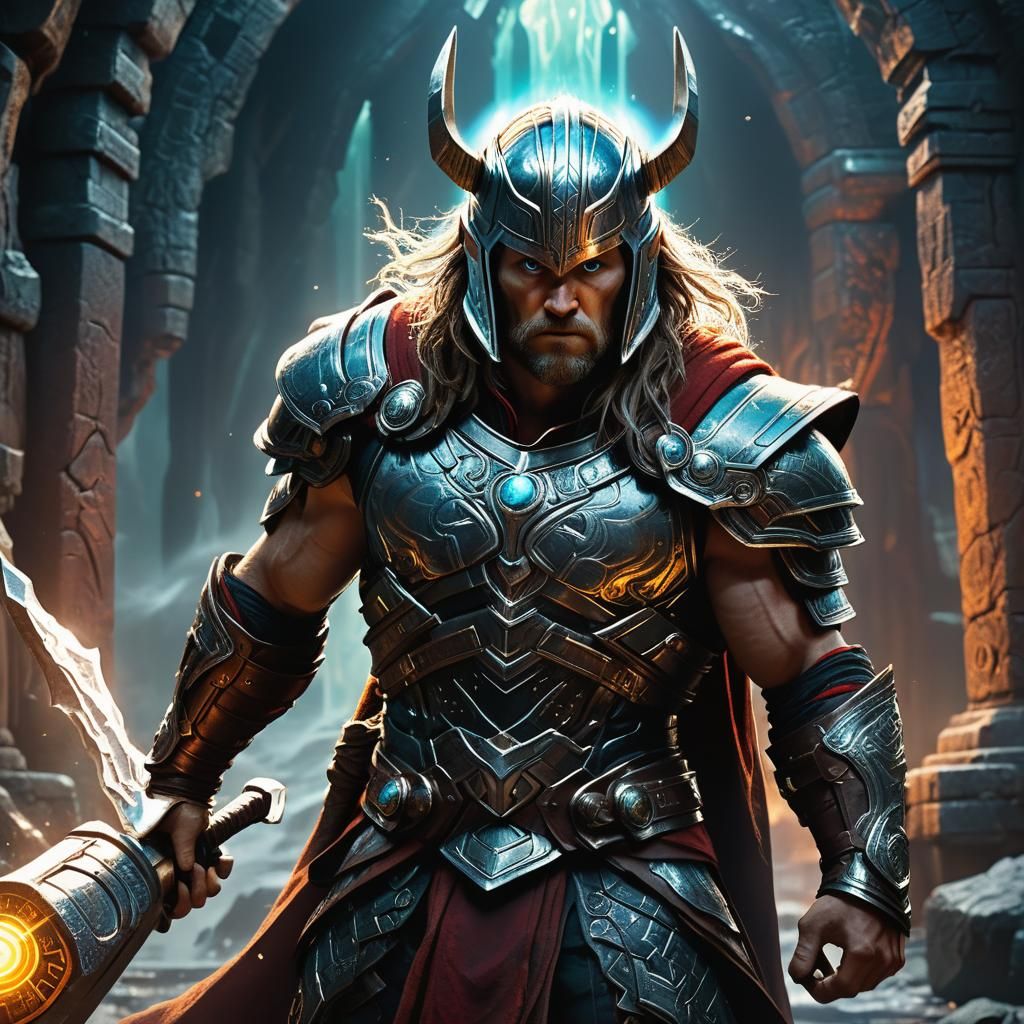 Ethereal D&D Rogue in Hyperrealistic Fantasy Art