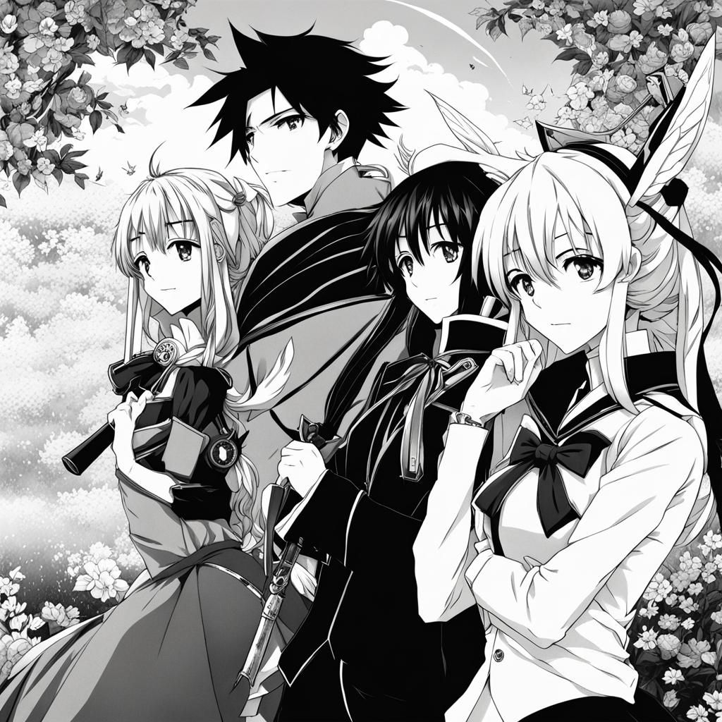 by artist "anime", Anime Key Visual, Japanese Manga, Pixiv, Zerochan, Anime art, Fantia