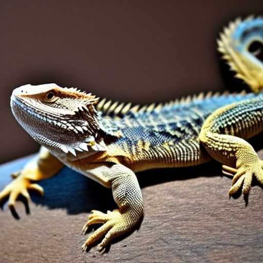 Bearded Dragon Portrait: A Captivating Reptile