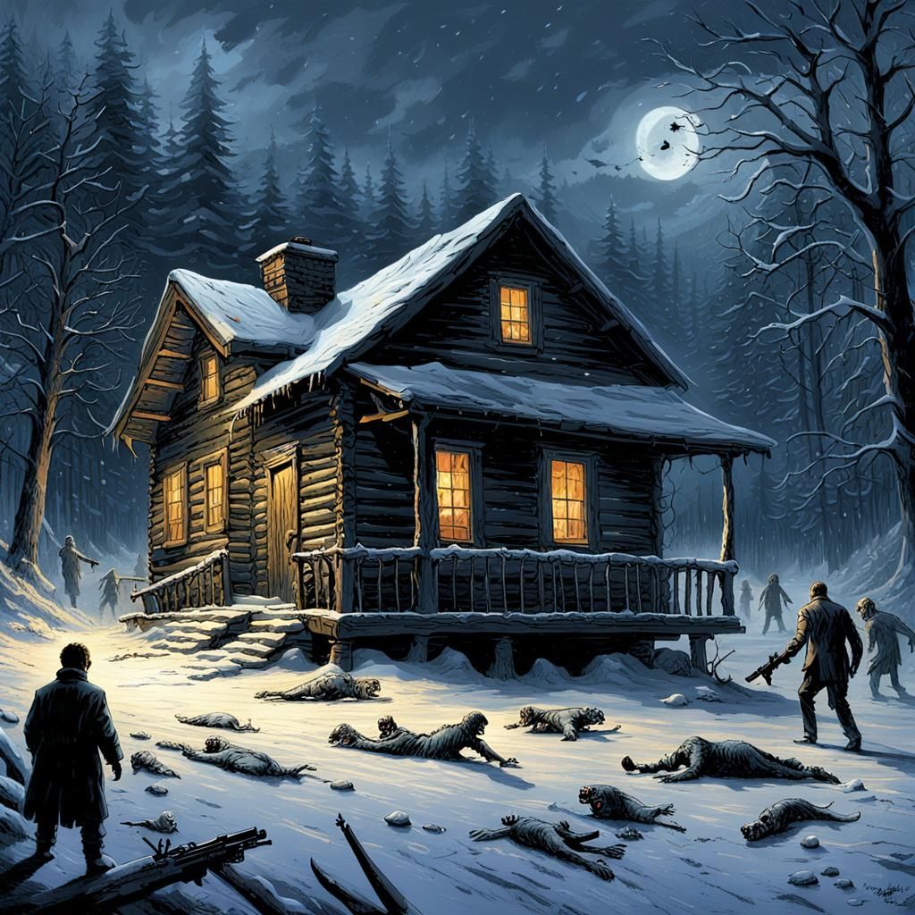 Horror: Child Defends Cabin from Zombie Horde