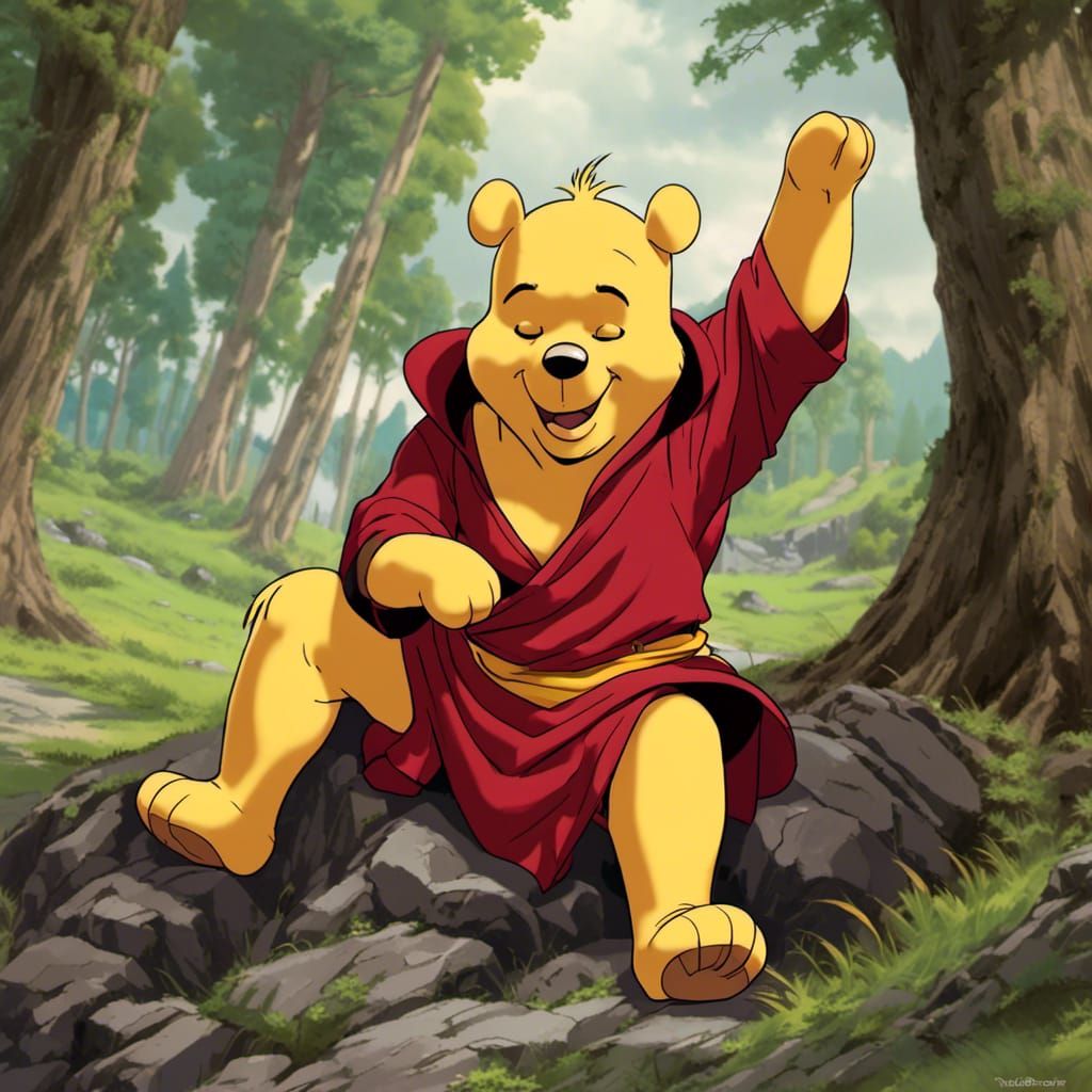 zuko as winnie the pooh