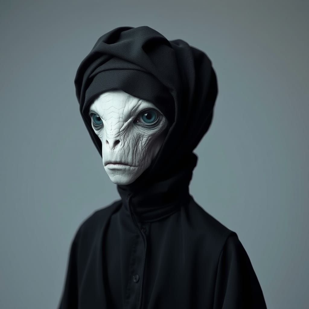 A Pale Creature in Dark Attire