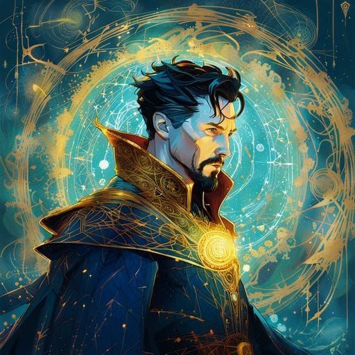 AI Portrait of Doctor Strange