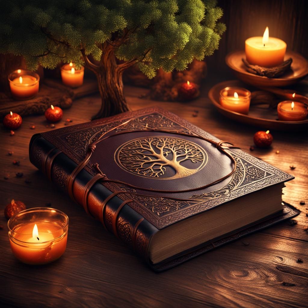 Tree of Life Book of Shadows: Detailed Matte Painting