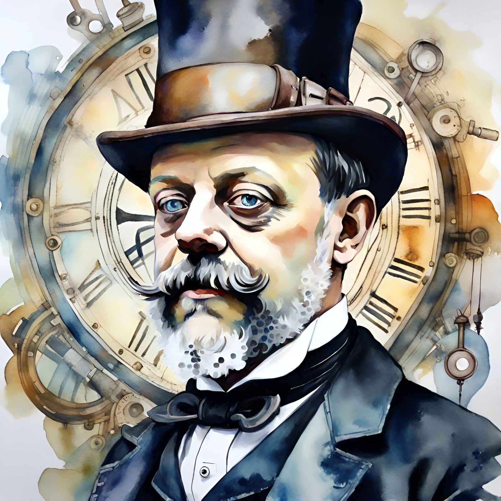 Hipster Louis Pasteur