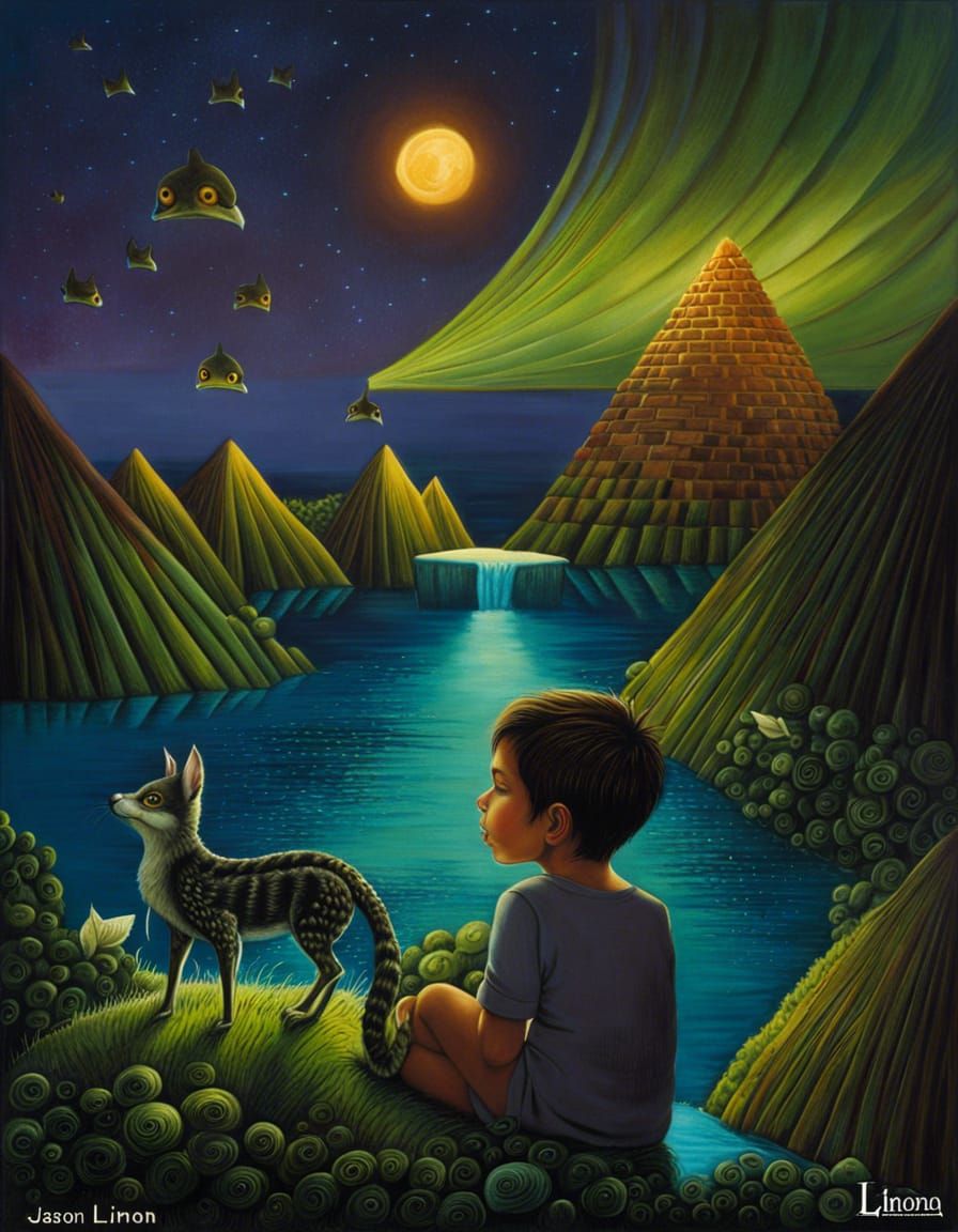 Surreal Boy Portrait by Jason Limon