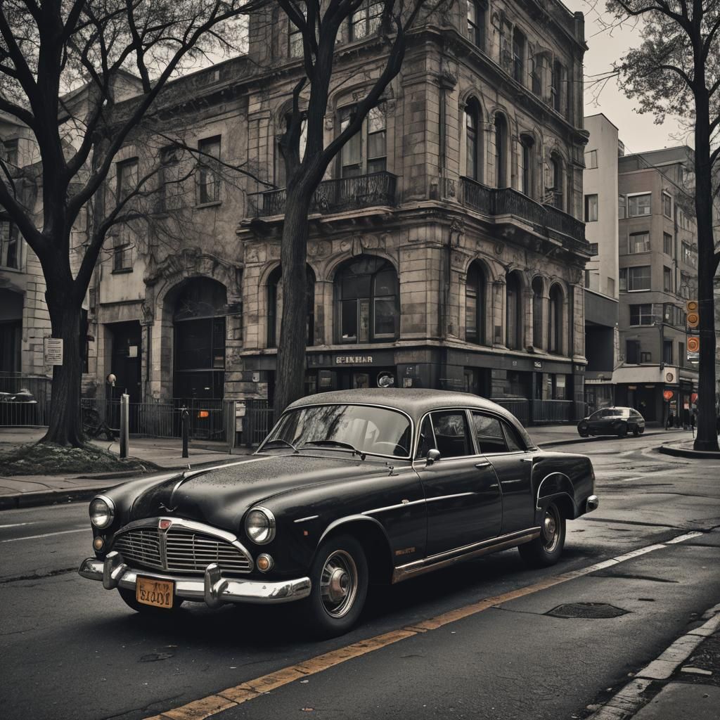 Hyperrealistic Car in Cinematic Lighting