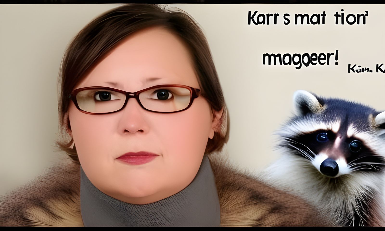 Raccoon Karen Asks to Speak to Manager