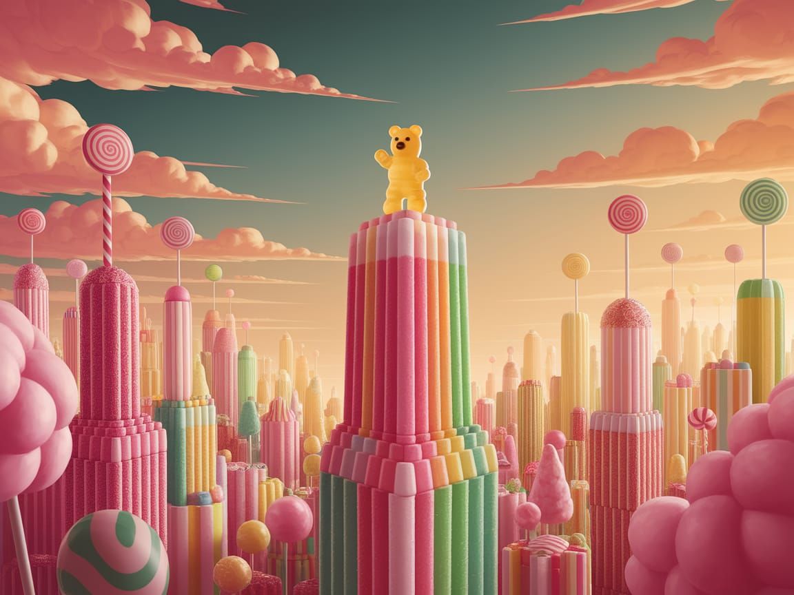Gummy bear town