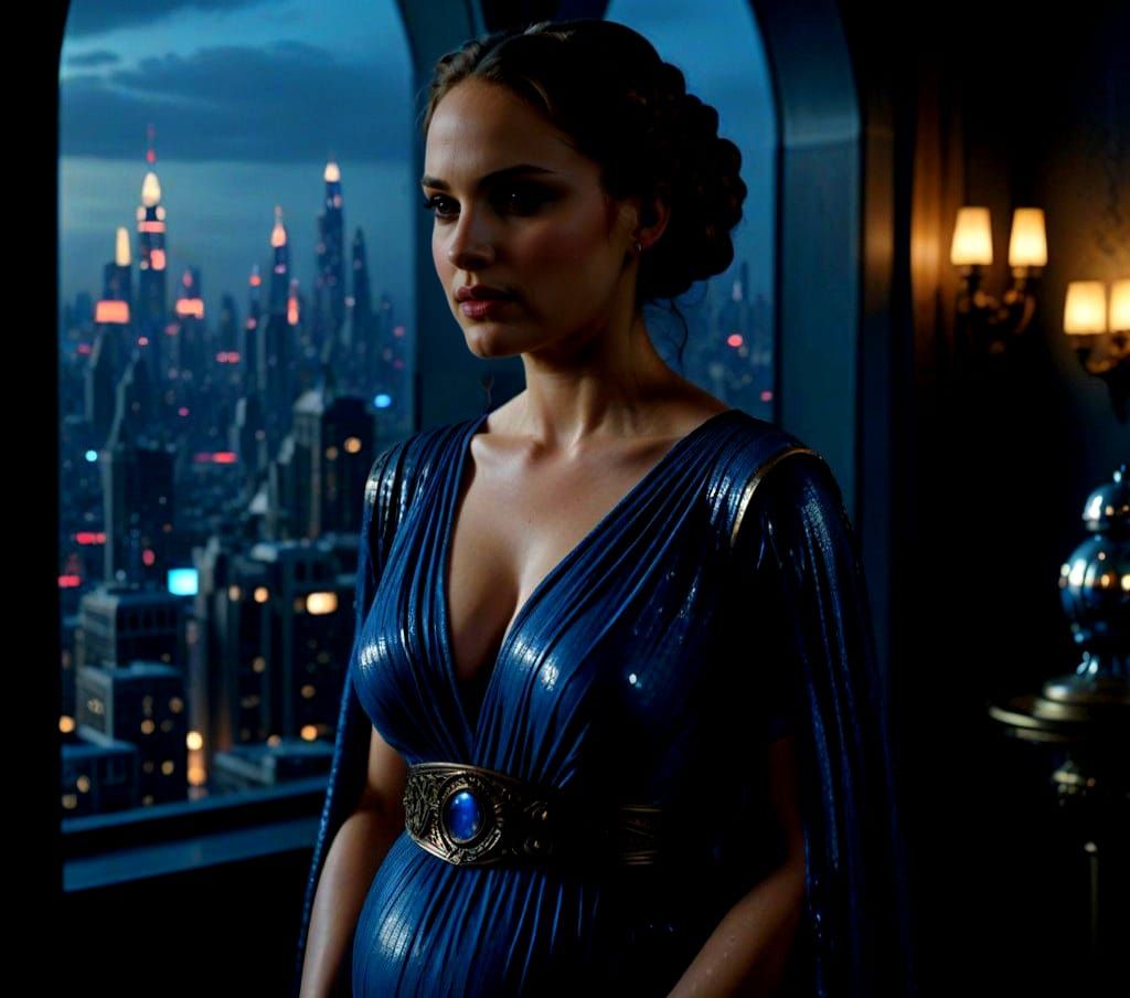 Padmé Amidala's Heartfelt Moment on Coruscant