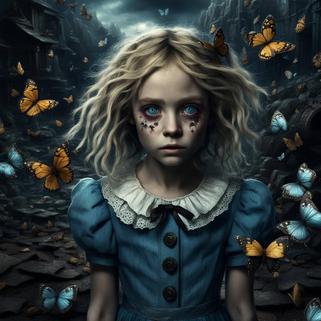 Dark Alice in Wonderland: A Psychotic Vision