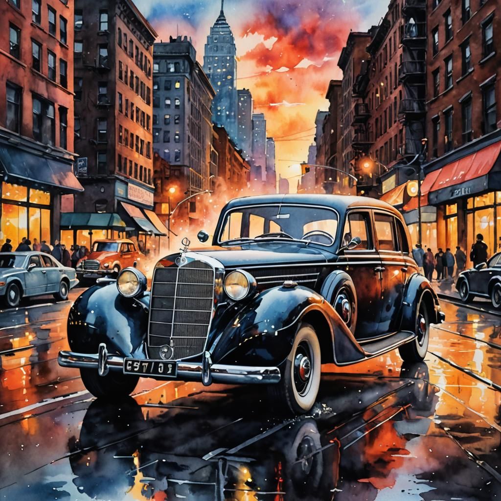 Mercedes Benz 770K W150 Classic Car