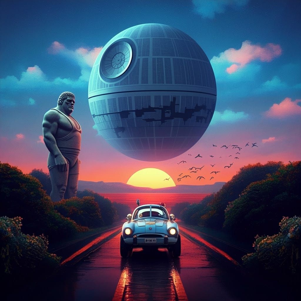 Surreal Death Star
