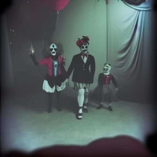 Creepy Clowns Dominate Circus Scene