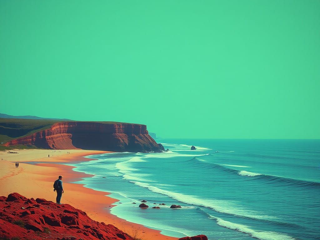 Apocalyptic Landscape in Ultraminimal Style