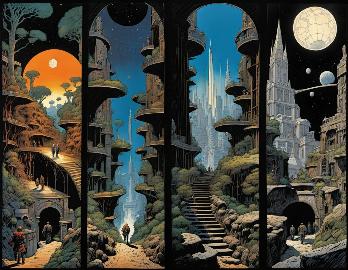 Irkni Burr's Perilous Lab Adventure: Comic Art