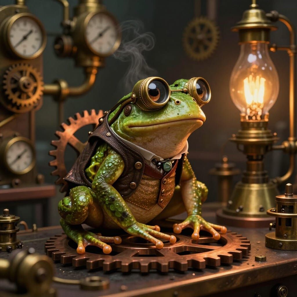 The Clockwork Croaker