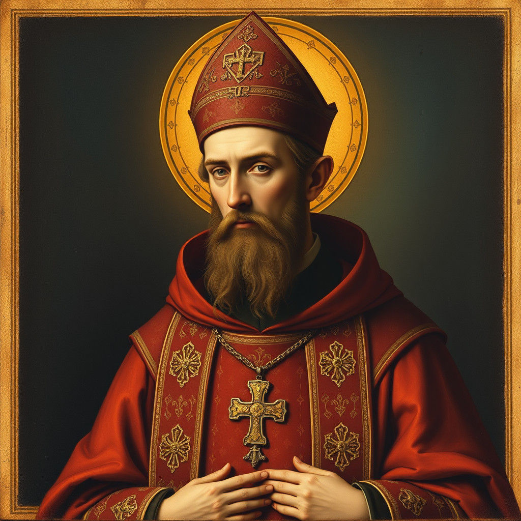 St. Denis Portrait in Renaissance Style