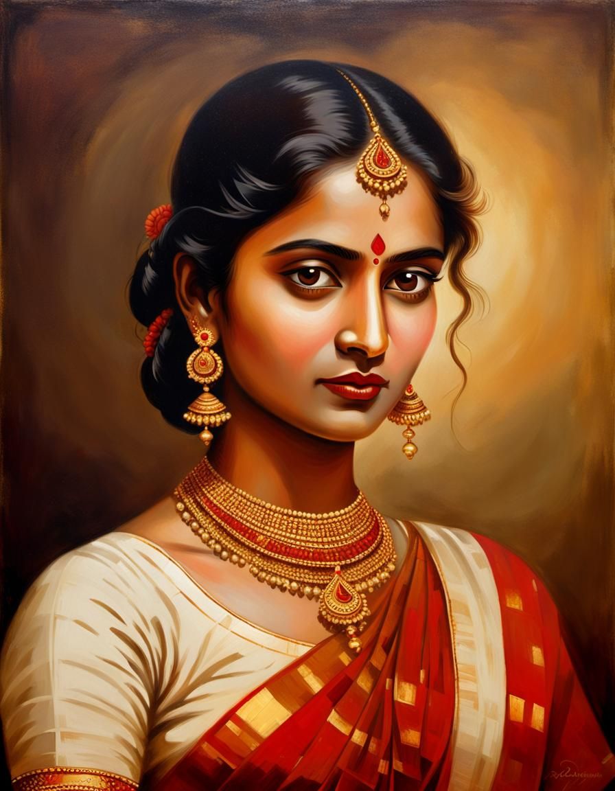 Elegance Embodied : Bengali woman