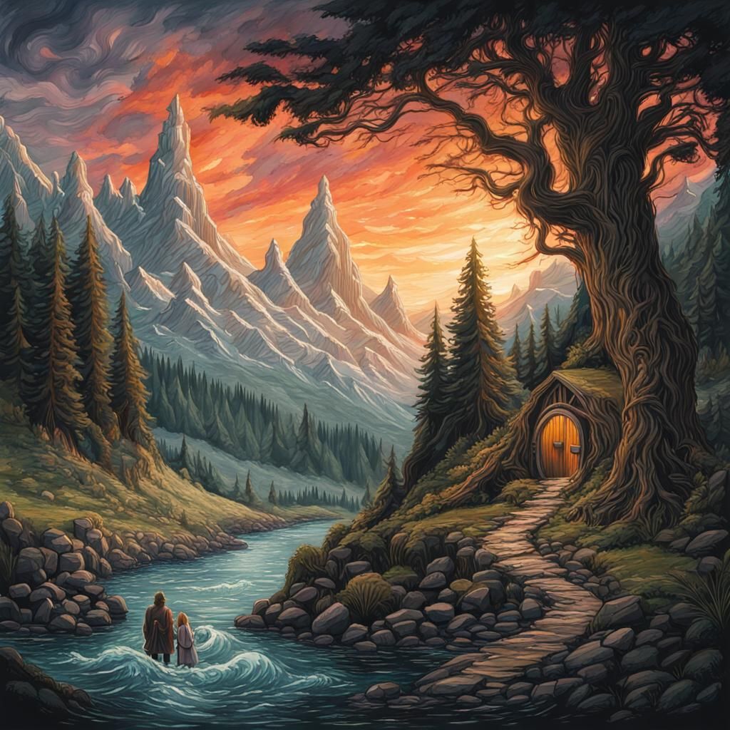 crossing of the river
