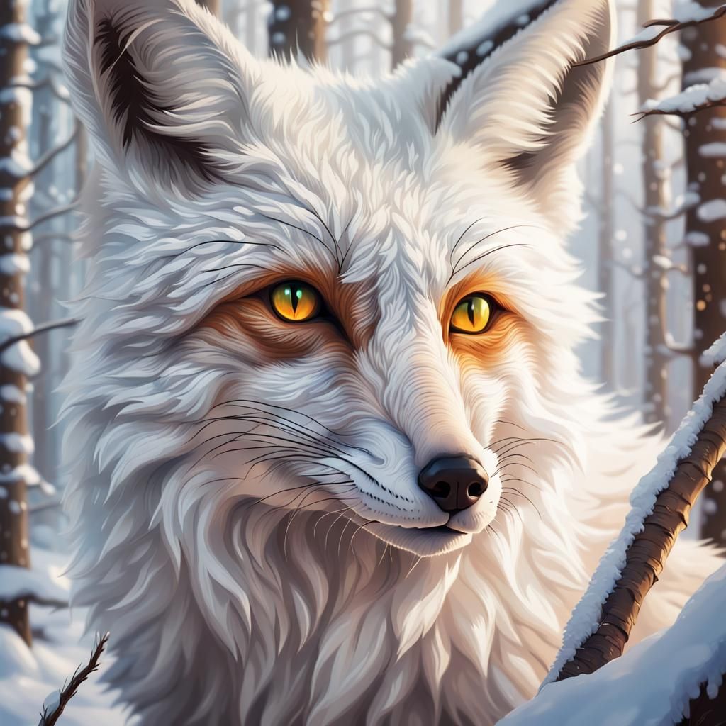 White fox