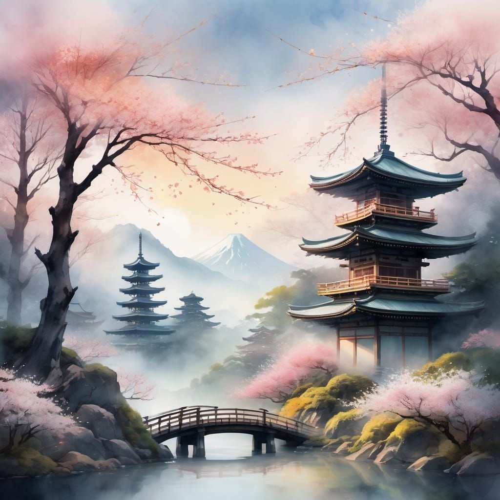 Japanese landscape