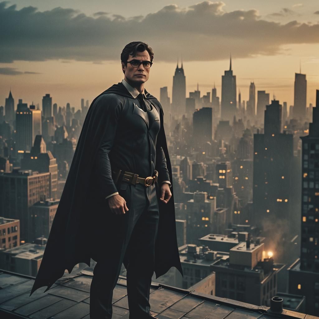 Clark Kent as Batman: Gotham City Vigilante
