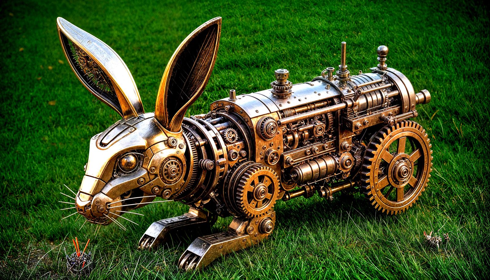 Shiny Sam, the Mechanical Rabbit, Man!