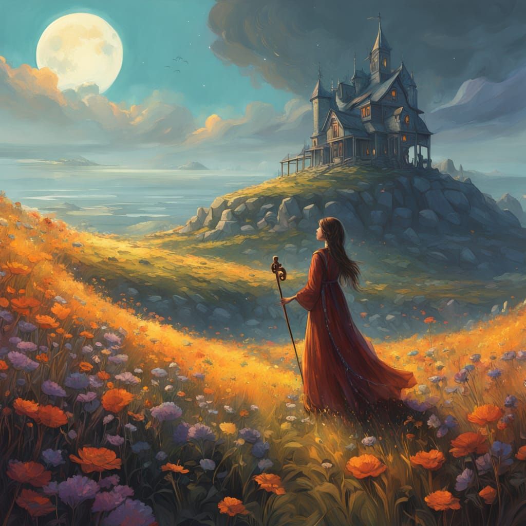 Ethereal Moonlit Enchantress