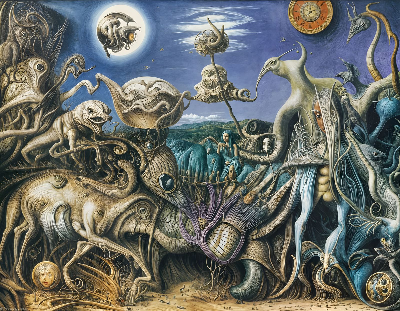 Bizarre Creatures in Post-Apocalyptic Wonderland