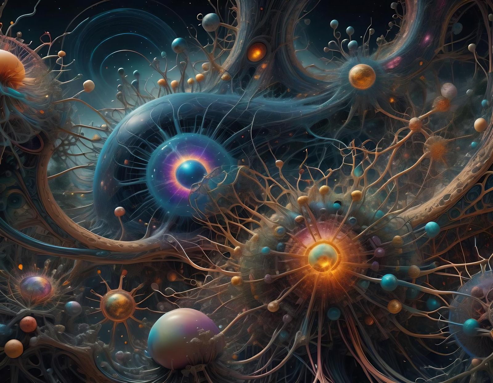 Psychedelic Deconstruction of Cosmic Neural Network