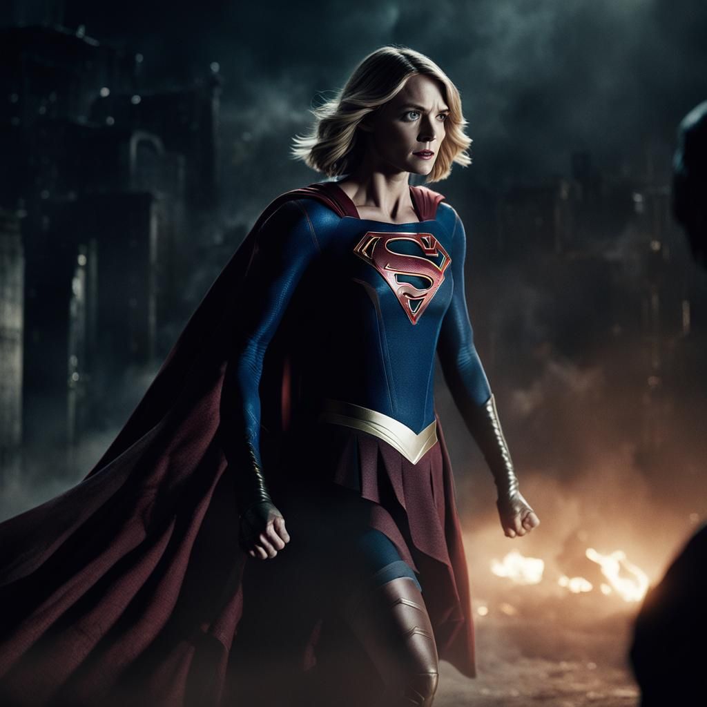 Supergirl Captured by Monster in Ominous Lair