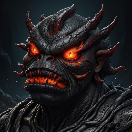 Fiery Pepper Plant Brute: Fantasy Concept Art