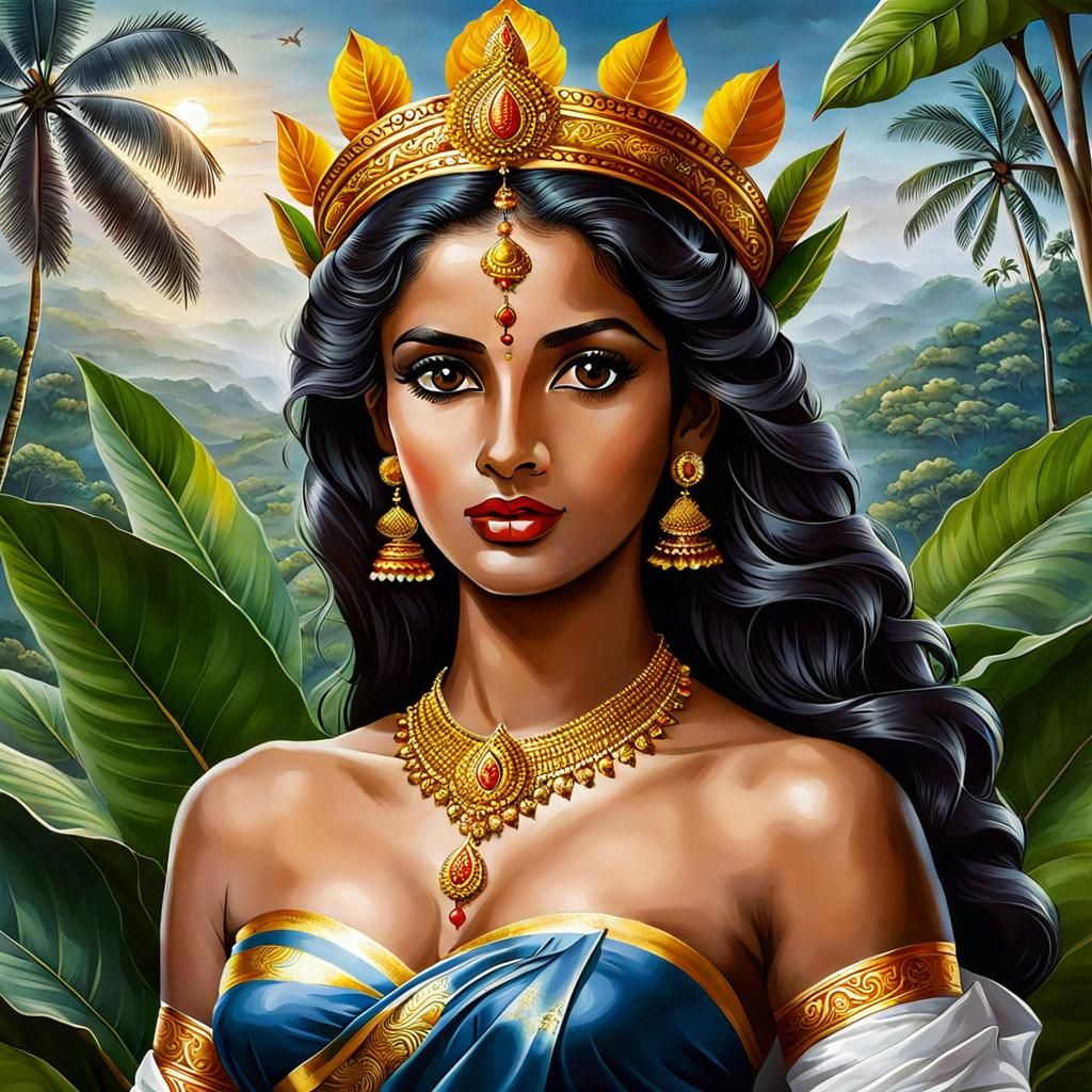 Sri Lanka as a Woman