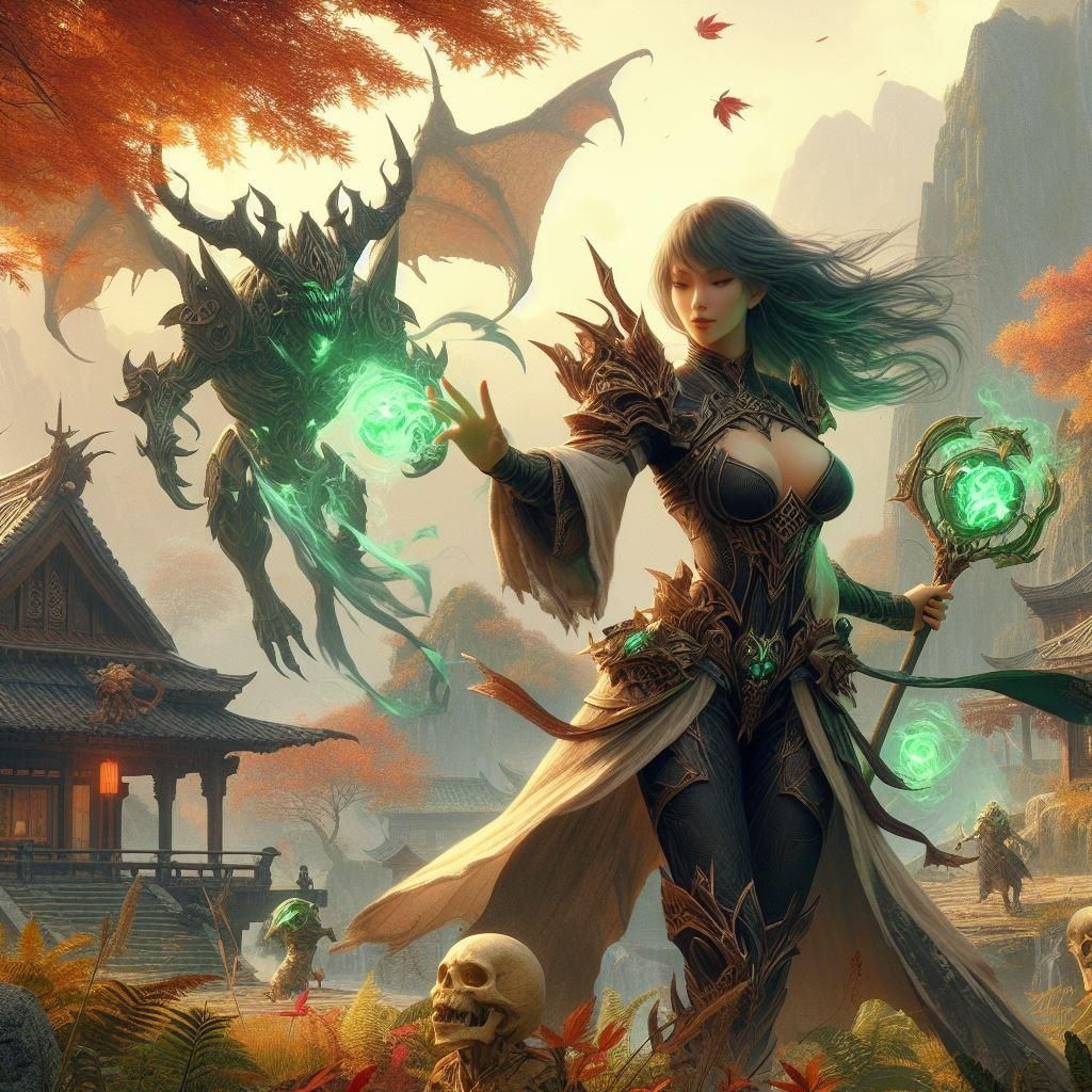 A Necromancer in Guild Wars 2