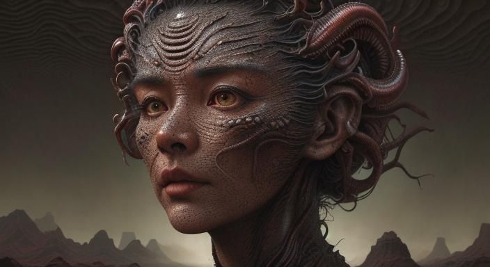 Rosalind Chao as Keiko O'Brien Among Alien Flora