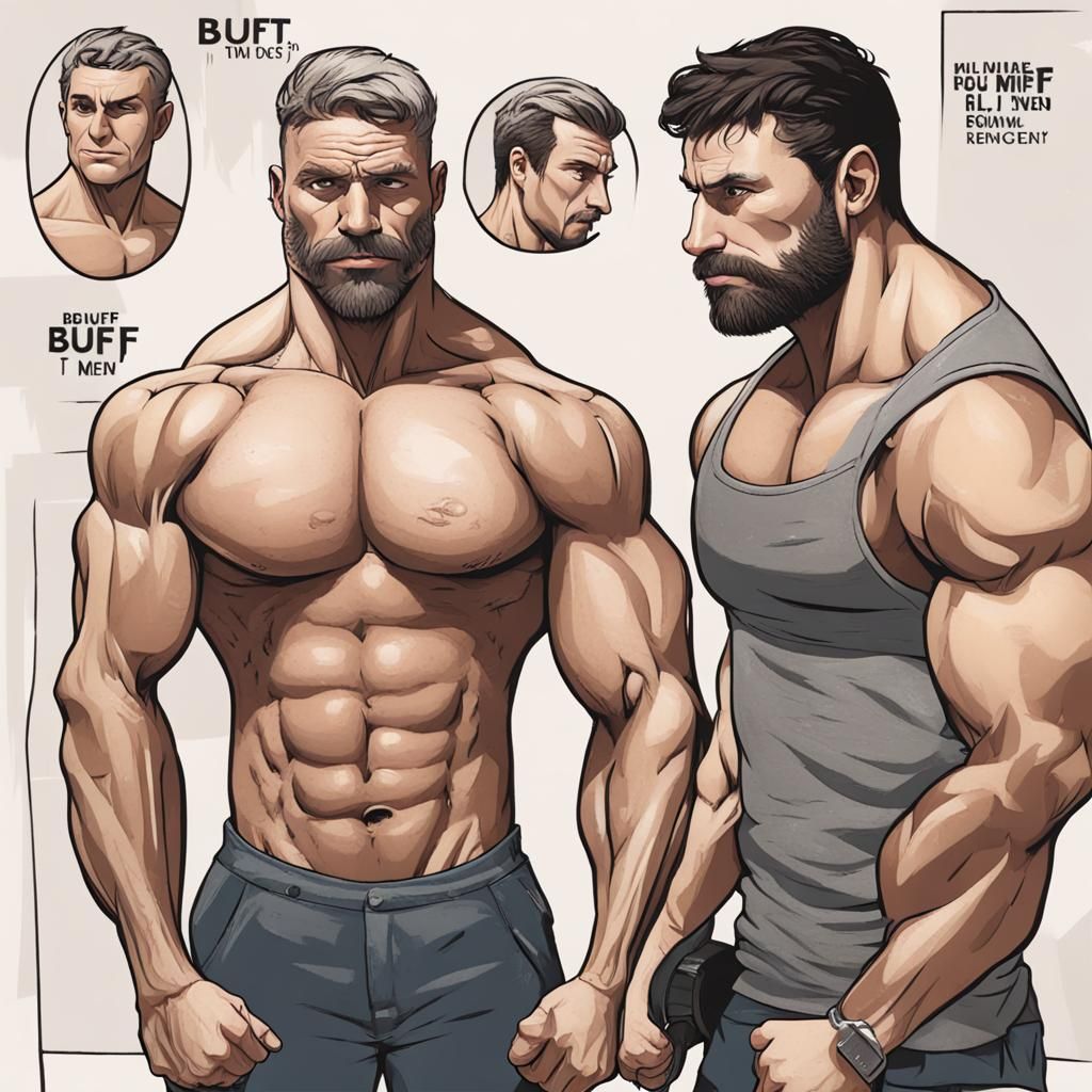 Image of Muscular Men