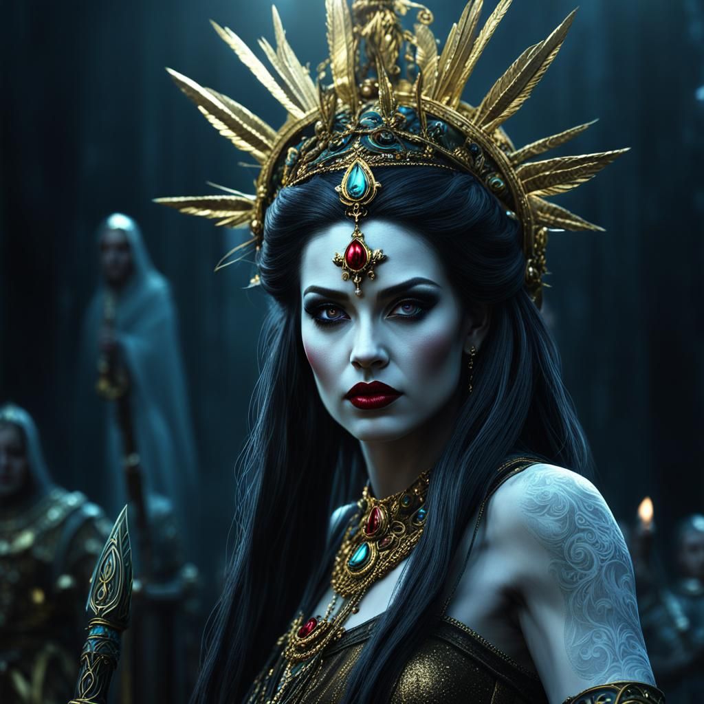 Dark Fantasy Deity: Hideous Beauty in Unreal Engine