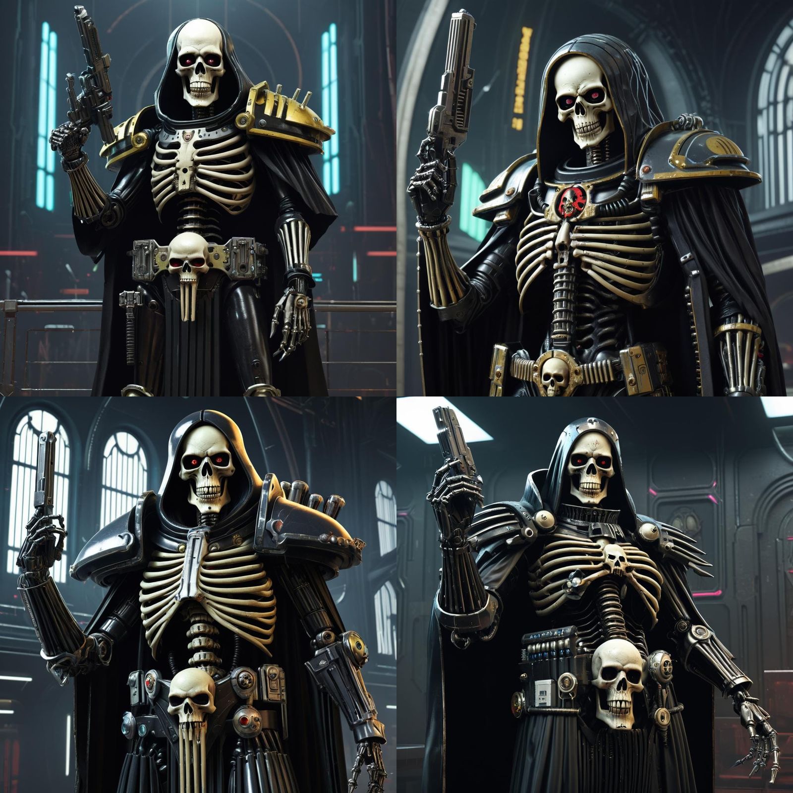 SciFi Futurepunk Judge Death: A Dark Vision