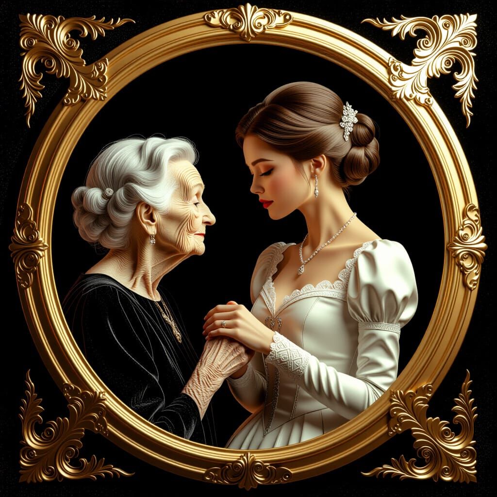 Elegant Women Conveying Passion in Hyperrealistic 3D